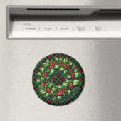 Magnet de serres de Noël Holly (In Situ (Lave-vaisselle))