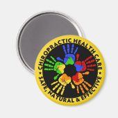Magnet de soins de santé Chiro (Recto/Verso)