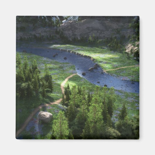 Magnet de solitude Cwm (Devant)