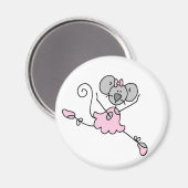 Magnet de souris gris (Recto/Verso)