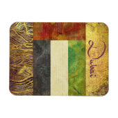 Magnet de souvenirs de Dubaï (Horizontal)