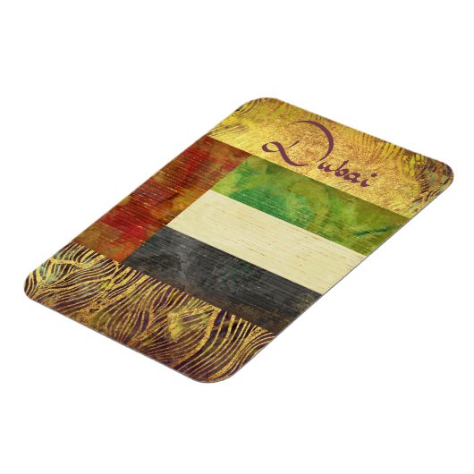 Magnet de souvenirs de Dubaï (Côté Gauche)