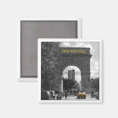 Magnet de souvenirs de New York (Recto/Verso)