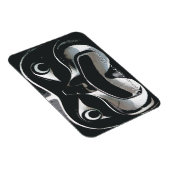 Magnet de souvenirs de Vancouver Totem Pole Landma (Côté Droit)