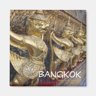 Magnet de souvenirs de voyage Bangkok Thaïlande