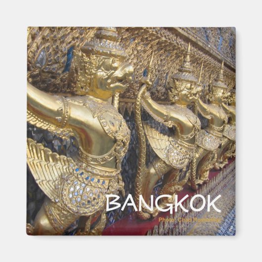 Magnet de souvenirs de voyage Bangkok Thaïlande (Devant)