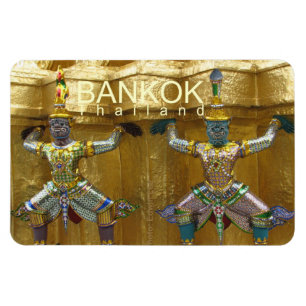 Magnet de souvenirs de voyage Bangkok Thaïlande