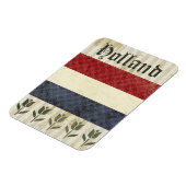 Magnet de souvenirs Holland (Côté Gauche)