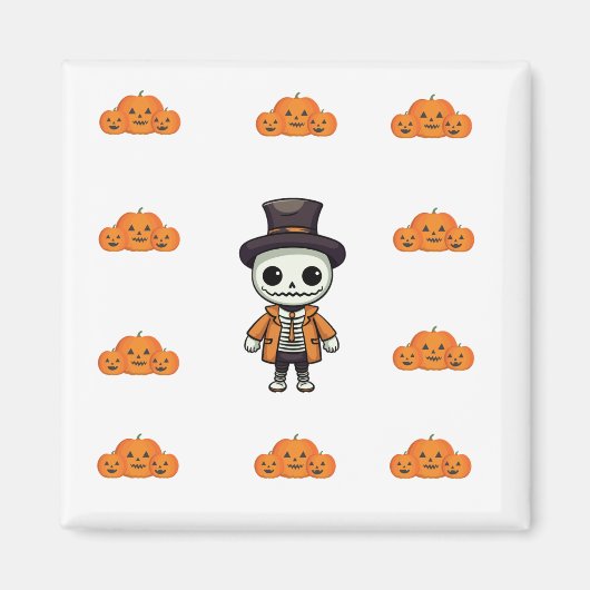 Magnet de squelette (Devant)