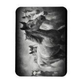 Magnet de stampede de cheval (Vertical)