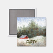 Magnet de statut de lave-vaisselle (Recto/Verso)