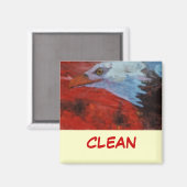 Magnet de statut de lave-vaisselle (Recto/Verso)