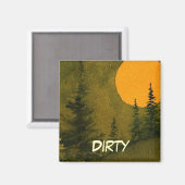 Magnet de statut de lave-vaisselle (Recto/Verso)