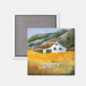 Magnet de statut de lave-vaisselle (Recto/Verso)