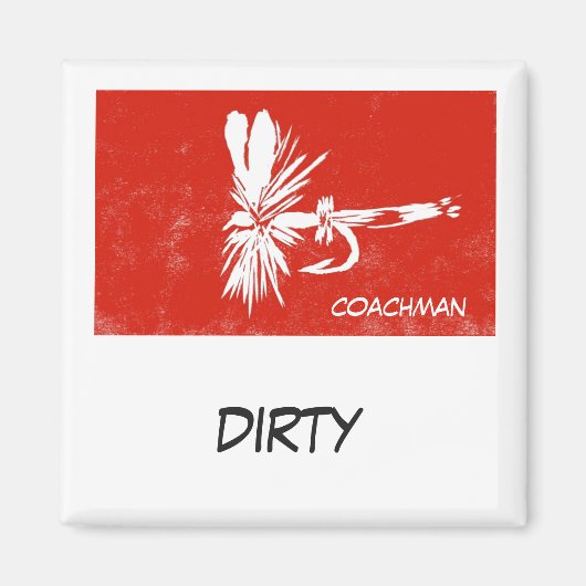 Magnet de statut de lave-vaisselle "Coachman" (Devant)
