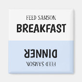 Magnet de suivi d'alimentation pour animaux domest (Devant)