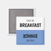 Magnet de suivi de l'alimentation des animaux (Recto/Verso)