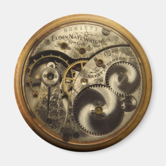 Magnet de surveillance vintage (Devant)