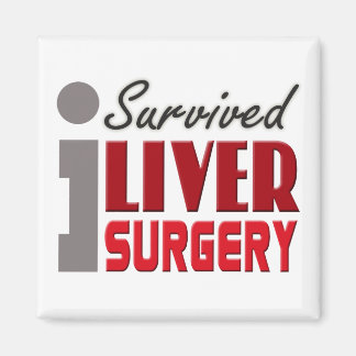 Magnet de survivant de la chirurgie du foie