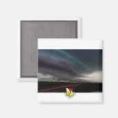 Magnet de tempête de la CRT (Recto/Verso)