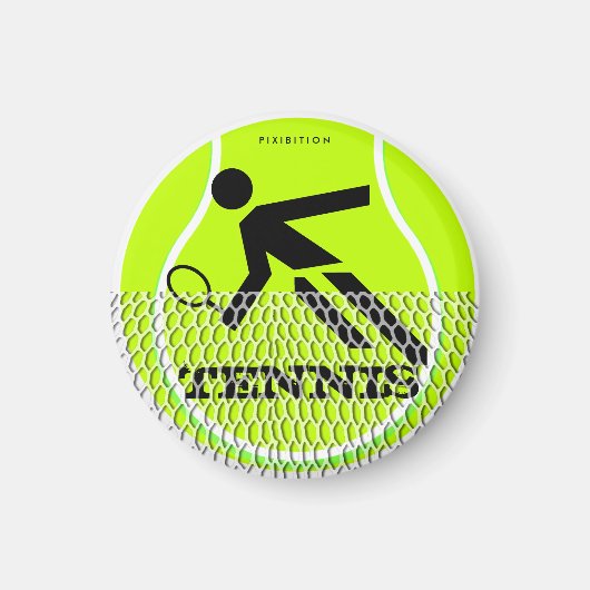 Magnet de tennis (Devant)