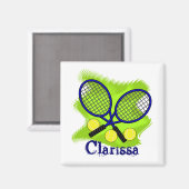 Magnet de tennis (Recto/Verso)