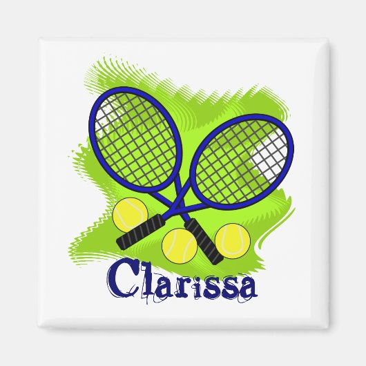 Magnet de tennis (Devant)