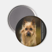 Magnet de Terrier australien (Recto/Verso)