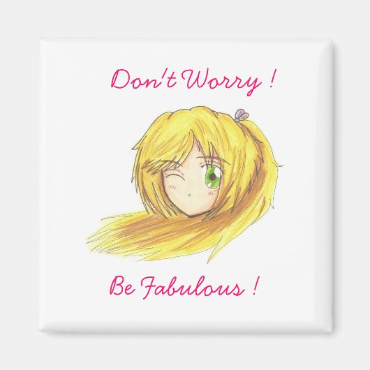 Magnet de tête de Chibi (Devant)