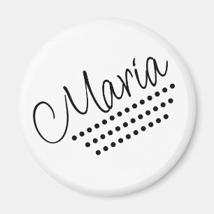 Magnet de texte de Maria Name