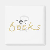 Magnet de thé et de livres (Devant)