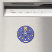 Magnet de toast du Nouvel An (In Situ (Lave-vaisselle))