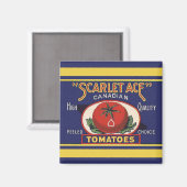 Magnet de tomates de l'as de la pastille (Recto/Verso)