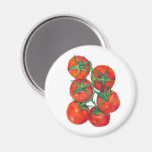 Magnet de tomates rouges (Recto/Verso)