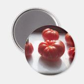 Magnet de tomates rouges (Recto/Verso)