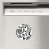 Magnet de tongues noires (In Situ (Lave-vaisselle))