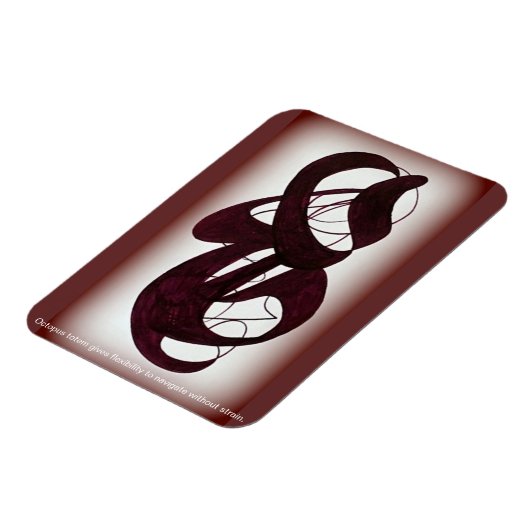 Magnet de totem d'octopus (Côté Gauche)