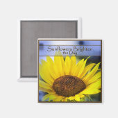 Magnet de tournesol (Recto/Verso)
