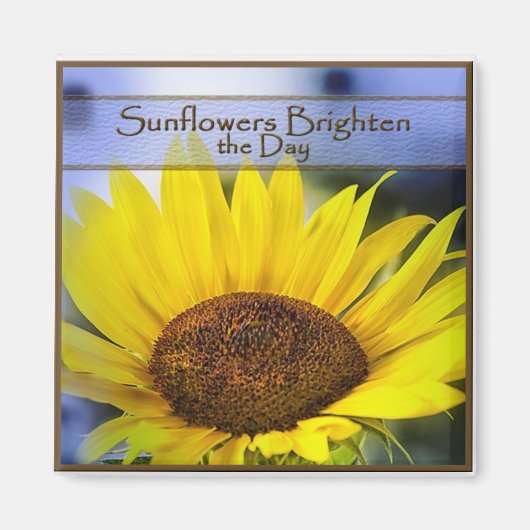 Magnet de tournesol (Devant)