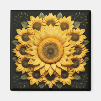 Magnet de tournesol