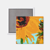 Magnet de tournesol (Recto/Verso)