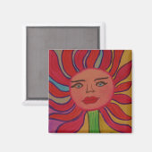 Magnet de tournesol (Recto/Verso)