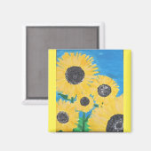 Magnet de tournesol (Recto/Verso)
