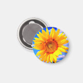 Magnet de tournesol et d'abeilles (Recto/Verso)