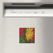 Magnet de tournesol jaune (In Situ (Lave-vaisselle))