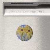 Magnet de tournesol jaune été (In Situ (Lave-vaisselle))