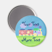 Magnet de train pour bébé (Recto/Verso)