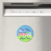 Magnet de train pour bébé (In Situ (Lave-vaisselle))