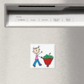 Magnet de travail de jardin pour fille (In Situ (Lave-vaisselle))