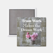 Magnet de travail d'équipe (Recto/Verso)